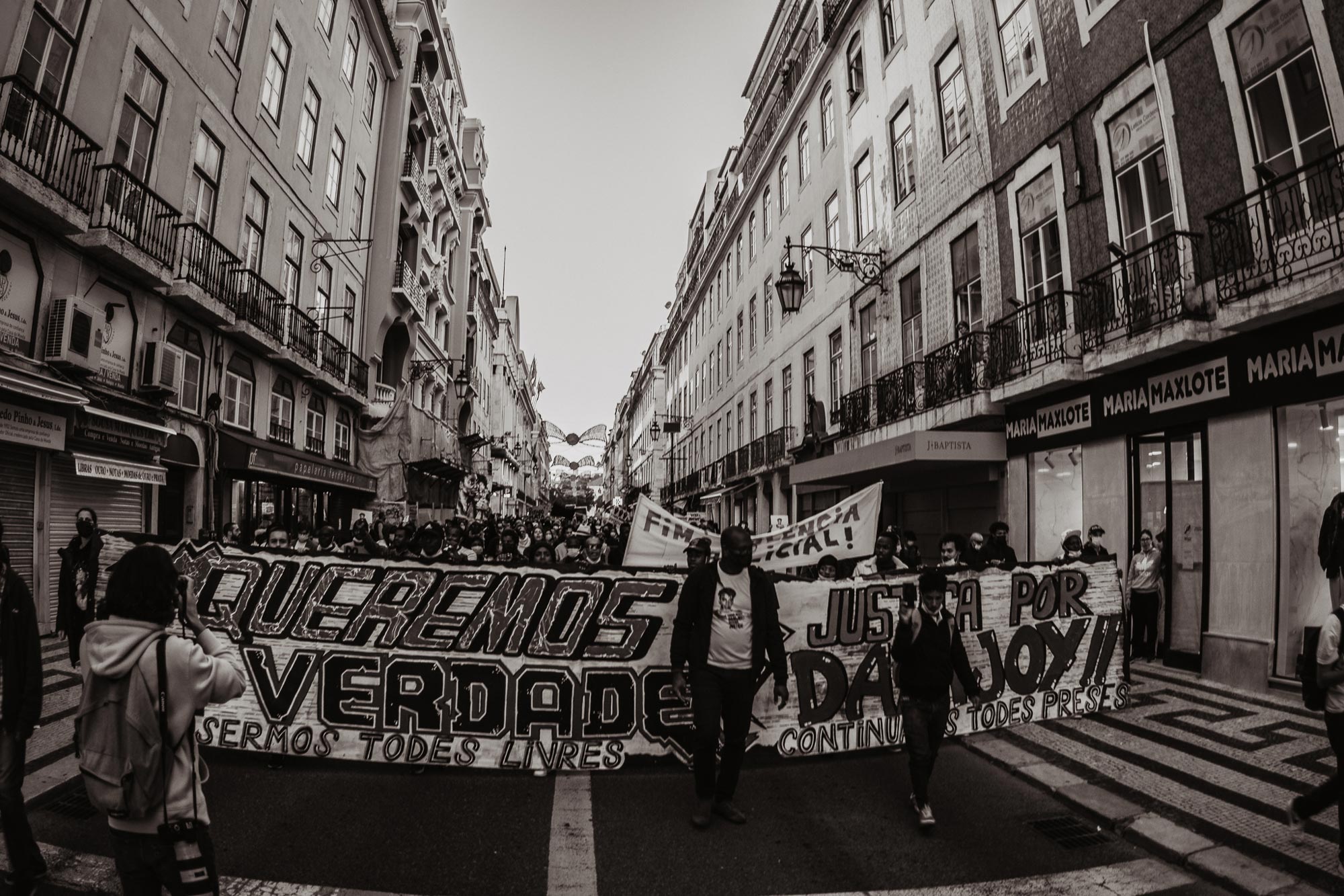 Justiça por Danijoy: as fotografias da manifestação pela lente de Carlos Alvarenga